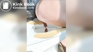 My feces pooping video