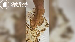 Shit sweater on my lovely feet