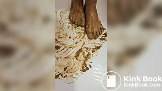 Shit sweater on my lovely feet