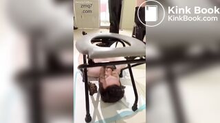 Mistress Shits And Steps On Slave Pet