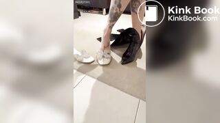 Mistress Shits And Steps On Slave Pet