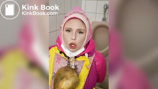 Toilet Helper TTS, bimbo begs you to use toilet!