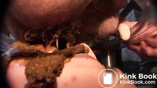 Scat_Face 16 | Slut bunny gets a face full of shit