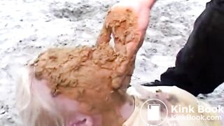 Scat_Face 6 | Outdoor shit face for teen