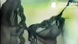 Sexy American MILF in a BDSM & enema session