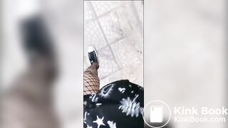 SCAT WHORE EATS DOGSHIT IN PUBLIC