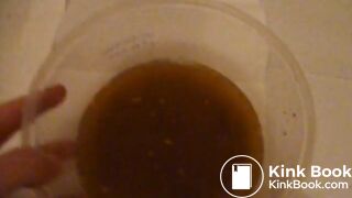 German fag‘s first time playing with shit