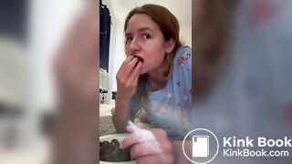 Retard cunt eat shit