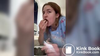 Retard cunt eat shit