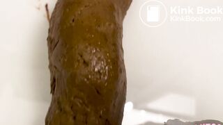 Super Long Shit from Trans BBW