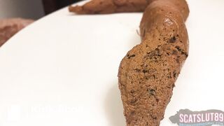 Super Long Shit from Trans BBW