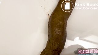 Super Long Shit from Trans BBW