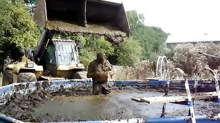 manure dump
