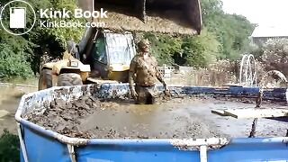 manure dump