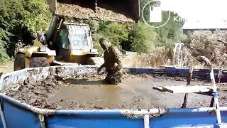 manure dump