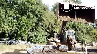 manure dump