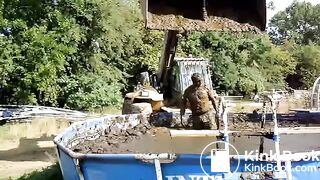 manure dump