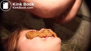 Scat_Face 12 | Yong girl get full shit face