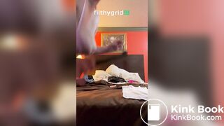 Chubby, Dildo, Shit Licking, Scat,