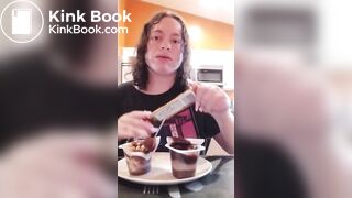Eating w/mouth open then shitting
