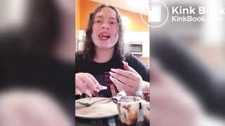 Eating w/mouth open then shitting