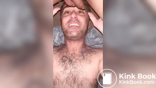 Asian shit hole eating