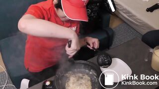 Scat and vomit delivery