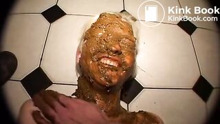 Scat_Face 19 | Young slut eat and gets face shit