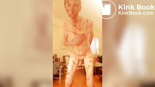 chopsticks in front in back then shit