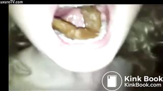 Shit eating girlfriend