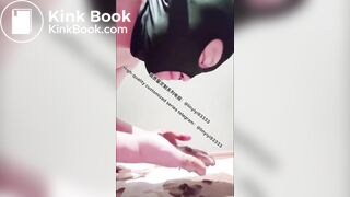 Beautiful girl poops in the toilet 23