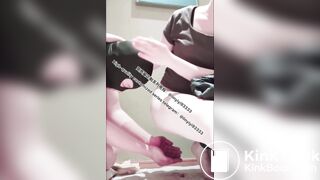 Beautiful girl poops in the toilet 23