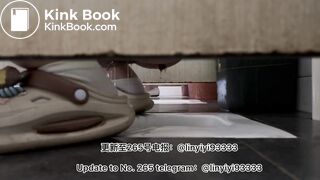 Beautiful girl poops in the toilet 25