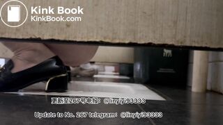 Beautiful girl poops in the toilet 29