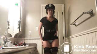 tina amazon drty cop makes you eat her shit