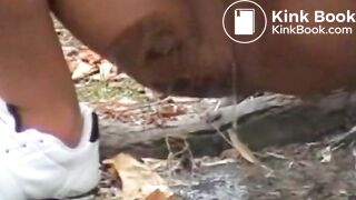 PSG - Dany public pantyhose poop #2