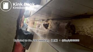 Beautiful girl poops in the toilet 33