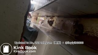 Beautiful girl poops in the toilet 33