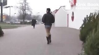 PSG - Dany poops her pantyhose in public #3