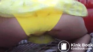 PSG - Dany public pantypoop #4