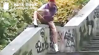 PSG - Dany poops her pantyhose in public #4