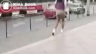 PSG - Dany poops her pantyhose in public #4