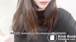 Beautiful girl poops in the toilet 36