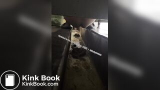 Beautiful girl poops in the toilet 38