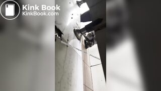 Beautiful girl poops in the toilet 38