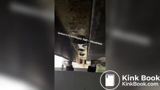 Beautiful girl poops in the toilet 39