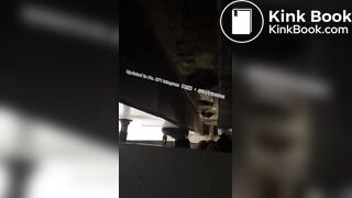 Beautiful girl poops in the toilet 39