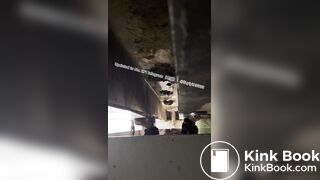 Beautiful girl poops in the toilet 39