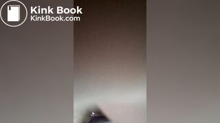 guy sitting on toilet piss with his small cock and shit