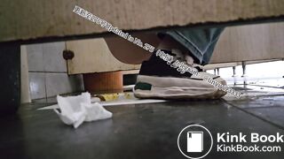 Beautiful girl poops in the toilet 42